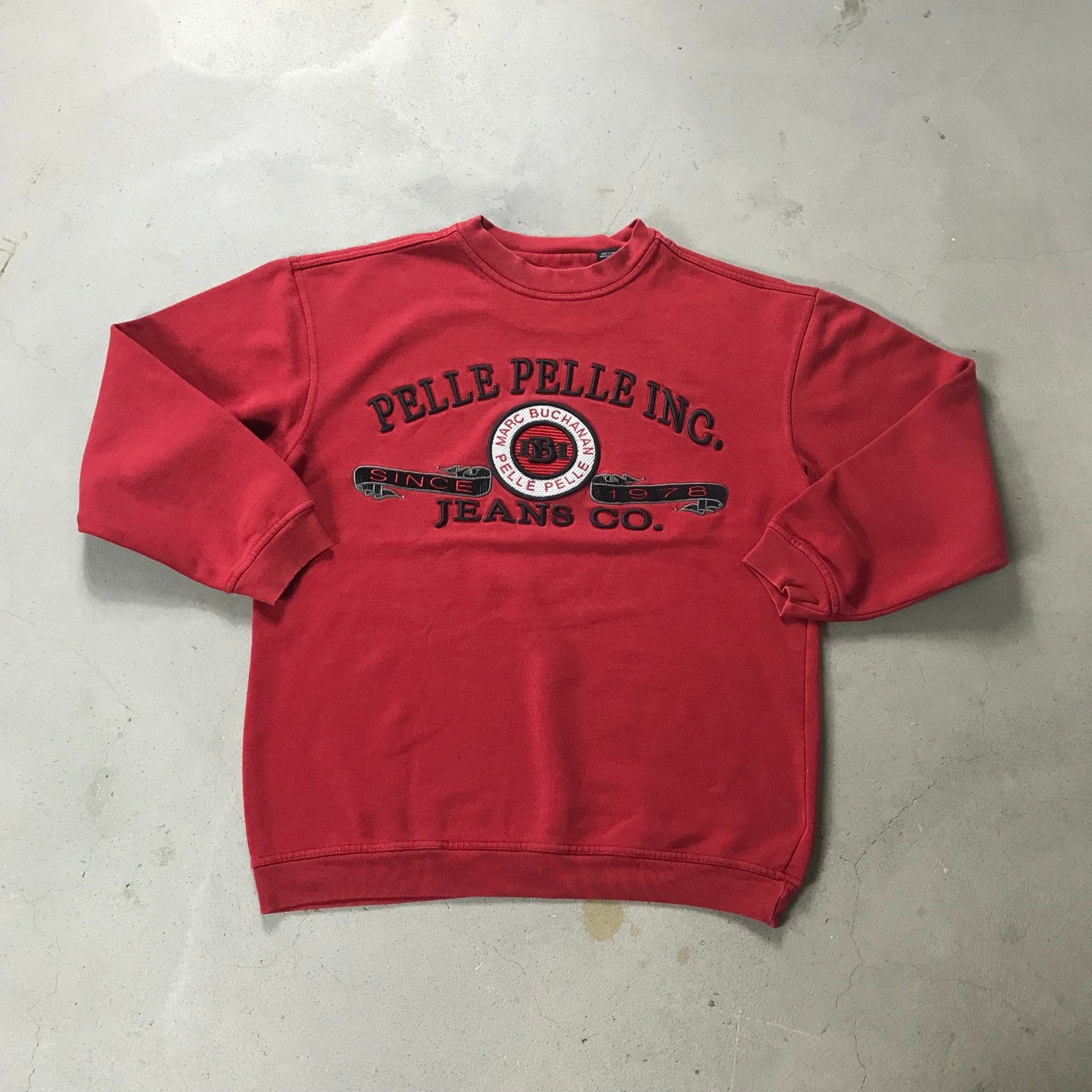 Pelle Pelle Vintage Crewneck - vintage starter karlkani sergiotacchini