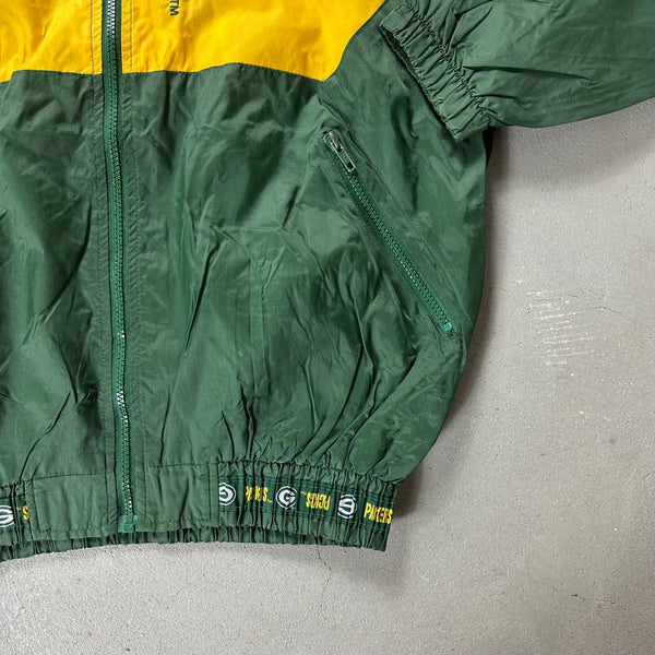 Green Bay Packers Vintage Track Jacket - vintage starter karlkani sergiotacchini