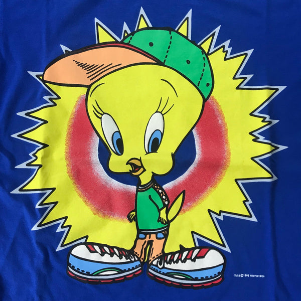 Tweety Vintage T-Shirt - vintage starter karlkani sergiotacchini