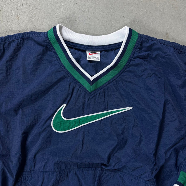 Nike Big Swoosh Vintage Windbreaker Jacket - vintage starter karlkani sergiotacchini
