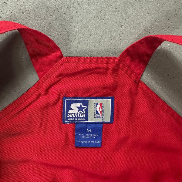 Chicago Bulls Vintage Starter Dungarees - vintage starter karlkani sergiotacchini