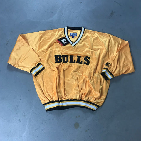 Chicago Bulls Vintage Starter Pullover - vintage starter karlkani sergiotacchini