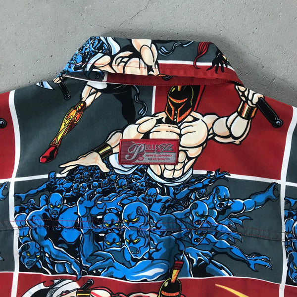 Pelle Pelle Vintage Button Shirt - vintage starter karlkani sergiotacchini