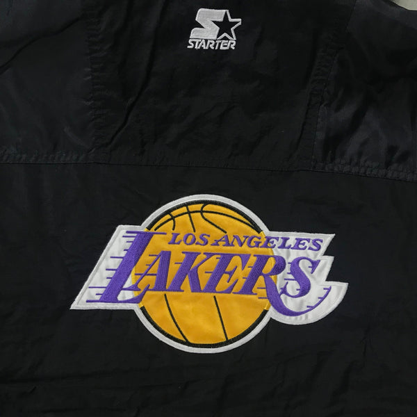 LA Lakers Vintage Starter Jacket - vintage starter karlkani sergiotacchini