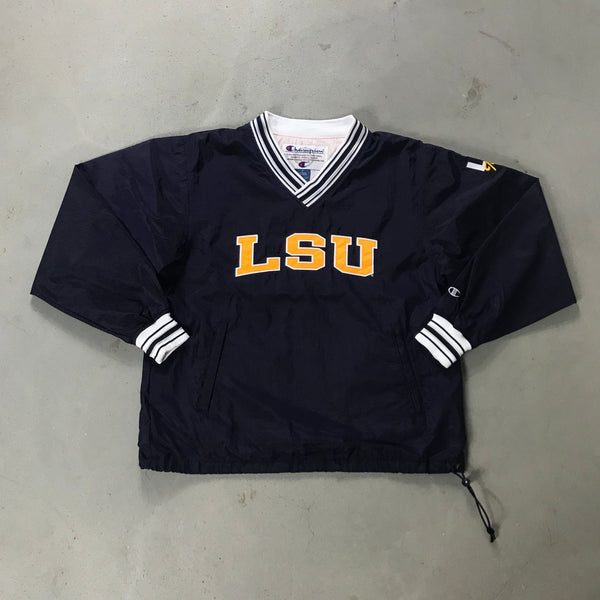 LSU University Vintage Windbreaker - vintage starter karlkani sergiotacchini