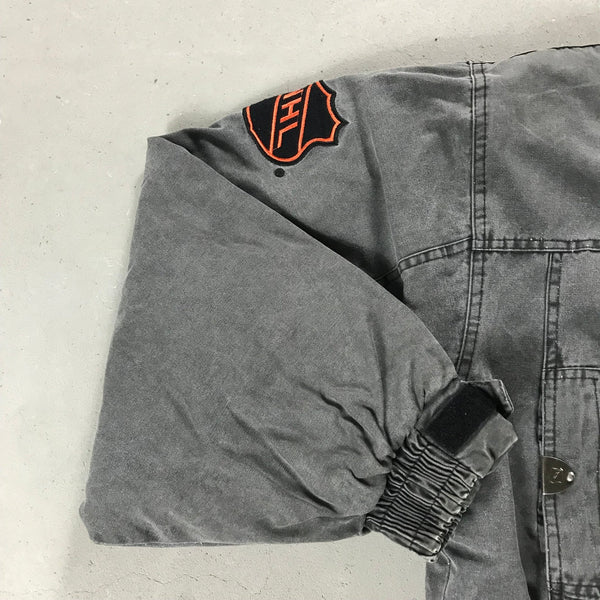 LA Kings Vintage Parka Jacket - vintage starter karlkani sergiotacchini