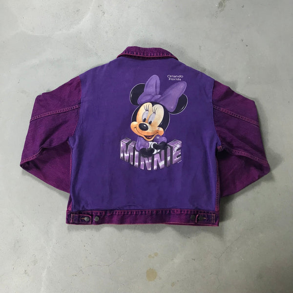 Minnie Mouse Vintage Denim Jacket - vintage starter karlkani sergiotacchini