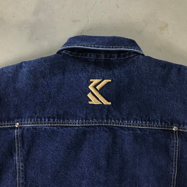 Karl Kani Denim Jacket - vintage starter karlkani sergiotacchini