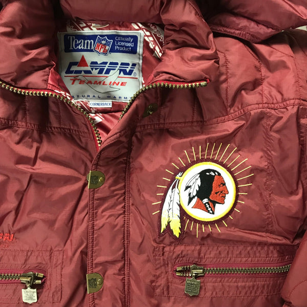 Washington Redskins Vintage Parka Jacket - vintage campri teamline