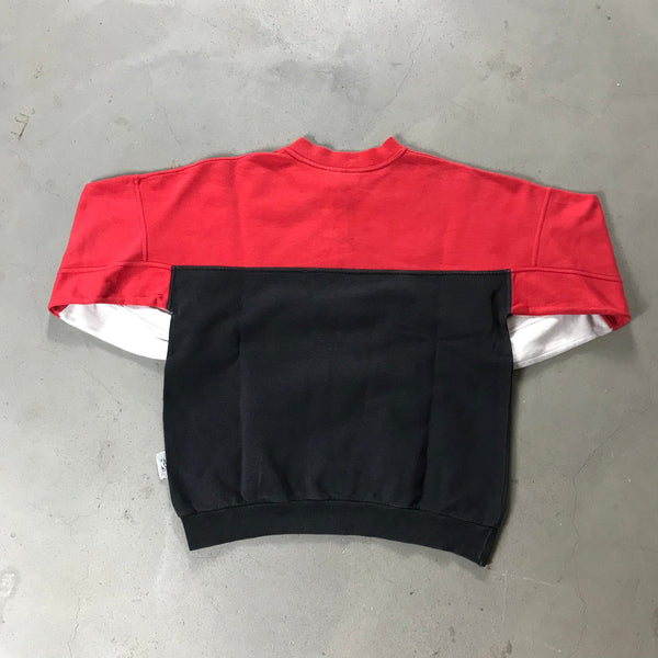 Chicago Bulls Spalding Vintage Sweater - vintage starter karlkani sergiotacchini