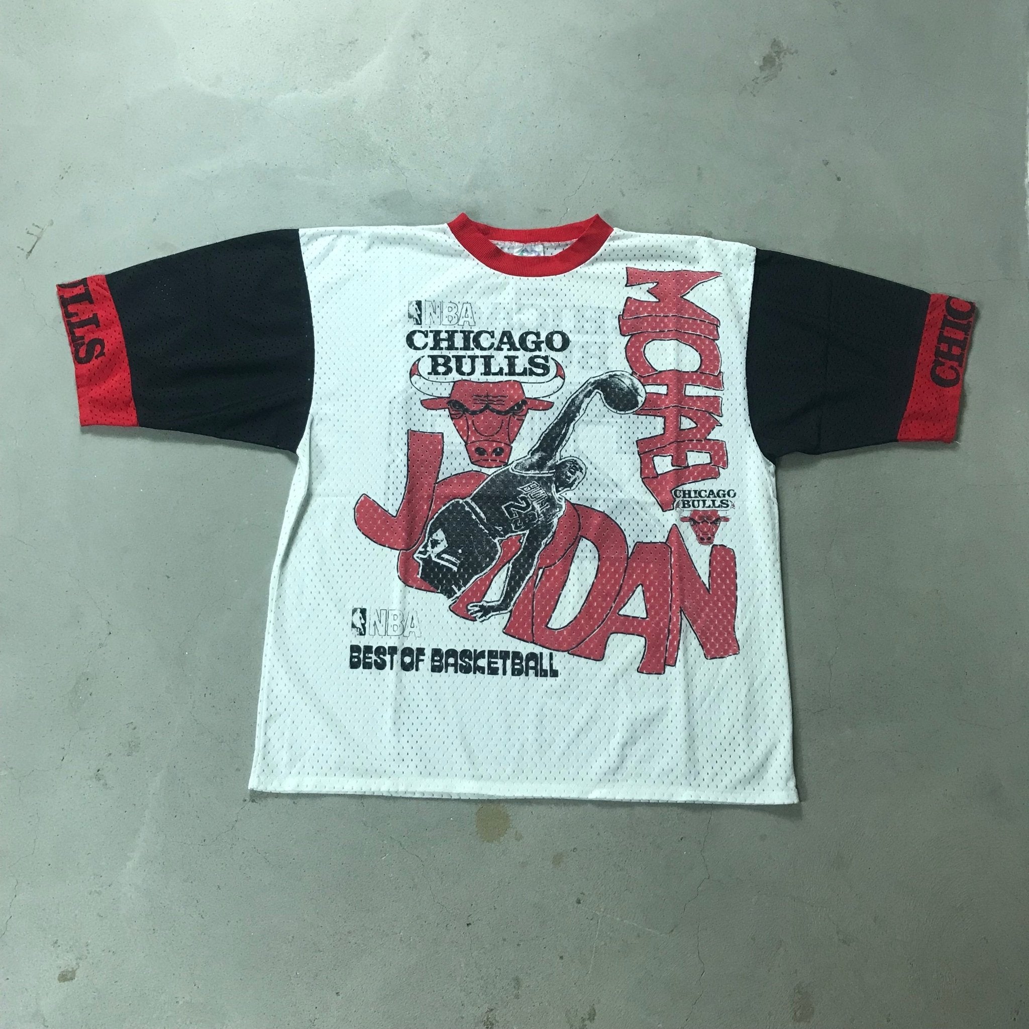 Chicago Bulls AOP Vintage Jersey - vintage starter karlkani sergiotacchini