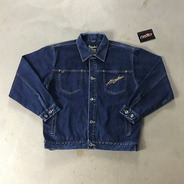 Karl Kani Denim Jacket - vintage starter karlkani sergiotacchini