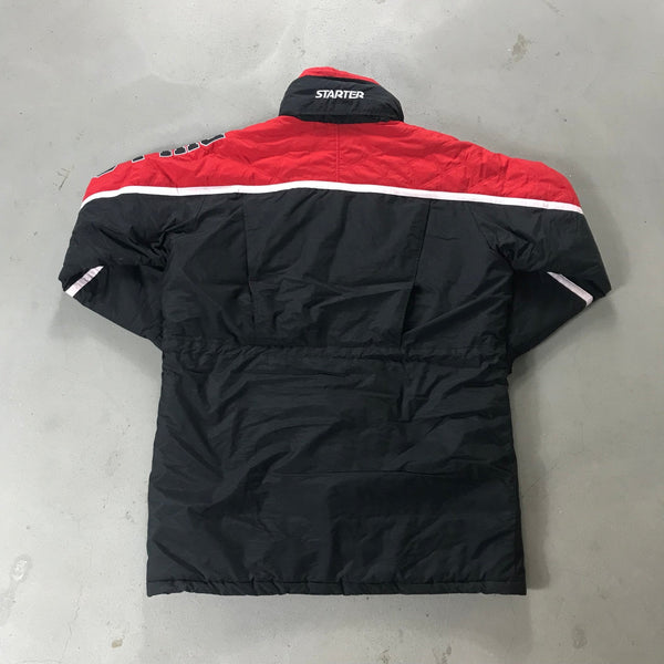 Chicago Bulls Vintage Parka Jacket - vintage starter karlkani sergiotacchini