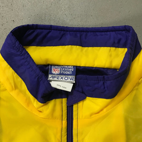 Minnesota Vikings Half Zip - vintage starter karlkani sergiotacchini
