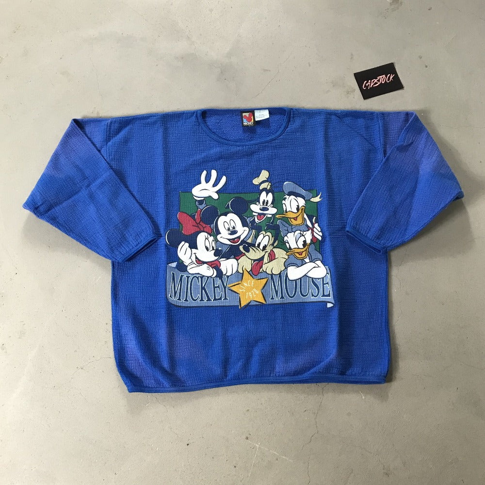 Mickey Mouse Faded Vintage Crewneck
