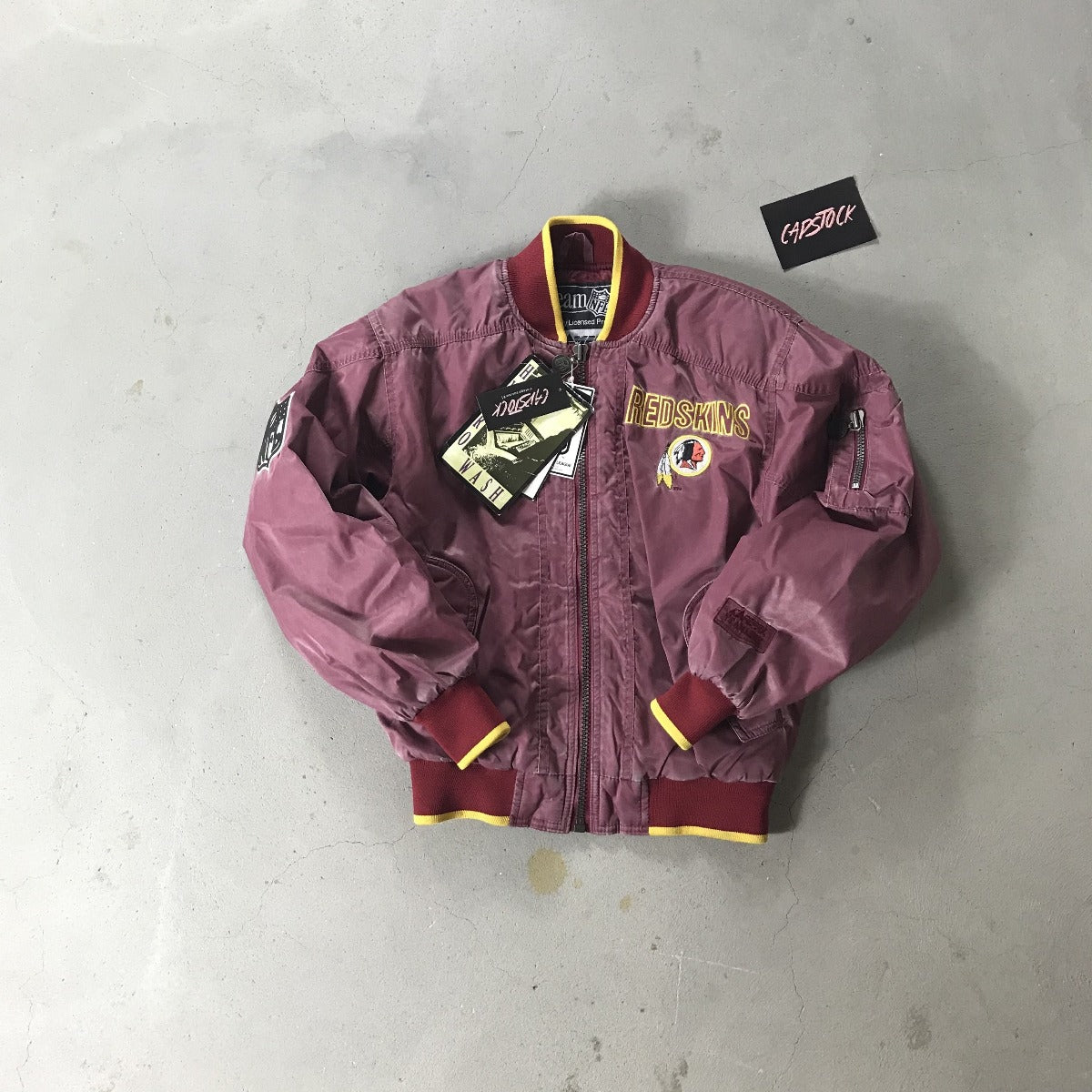 Washington Redskins Vintage Bomber Jacket