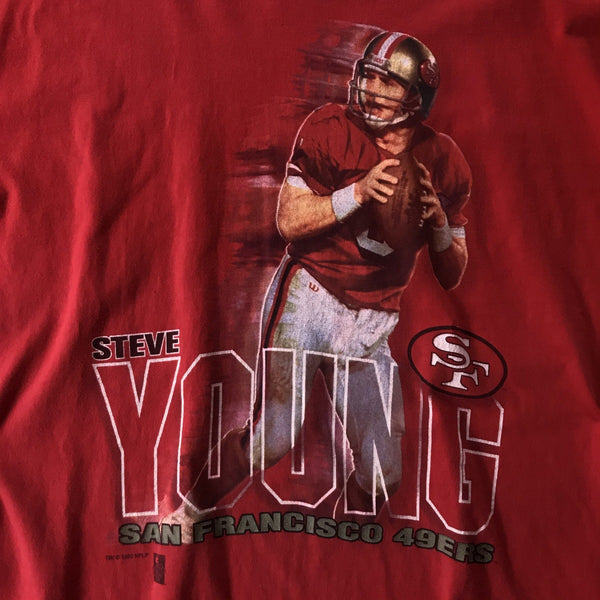 SF49ers Steve Young Vintage T-Shirt