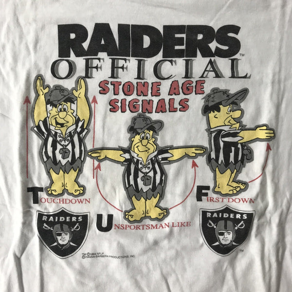 Raiders Flintstones Vintage T-Shirt