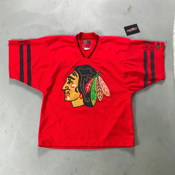 Chicago Blackhawks Vintage Jersey - vintage starter karlkani sergiotacchini