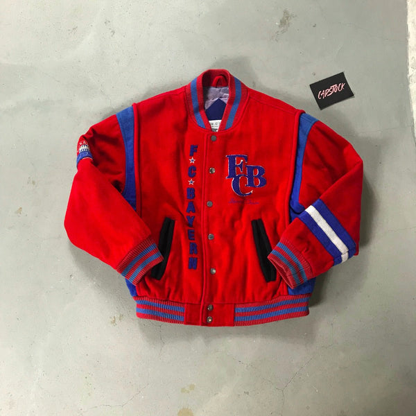 Bayern Munich Vintage Wool Jacket - vintage starter karlkani sergiotacchini