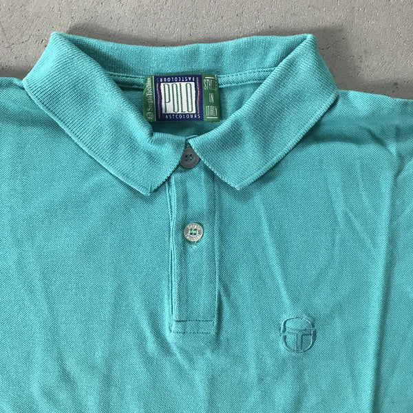 Sergio Tacchini Vintage Polo Shirt - vintage starter karlkani sergiotacchini