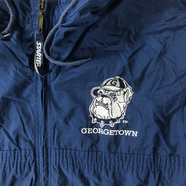 Georgetown Hoyas Vintage Jacket - vintage starter karlkani sergiotacchini