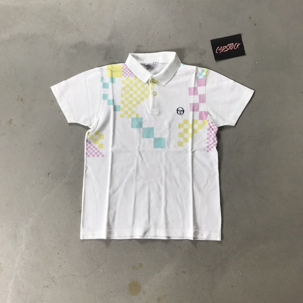 Sergio Tacchini Vintage Polo Shirt - vintage starter karlkani sergiotacchini