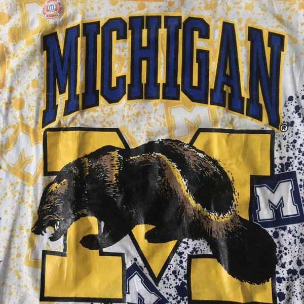 Michigan State Vintage T-Shirt - vintage starter karlkani sergiotacchini