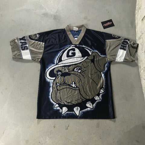 Georgetown Hoyas Vintage Jersey - vintage starter karlkani sergiotacchini