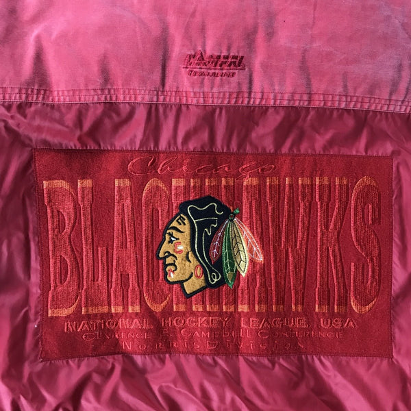 Chicago Blackhawks Vintage Jacket - vintage starter karlkani sergiotacchini