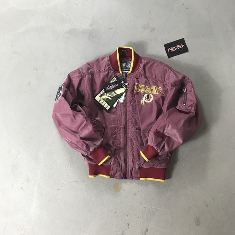 Washington Redskins Vintage Bomber Jacket - vintage starter karlkani sergiotacchini