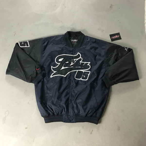 Fubu 05 Vintage Baseball Jacket - vintage starter karlkani sergiotacchini