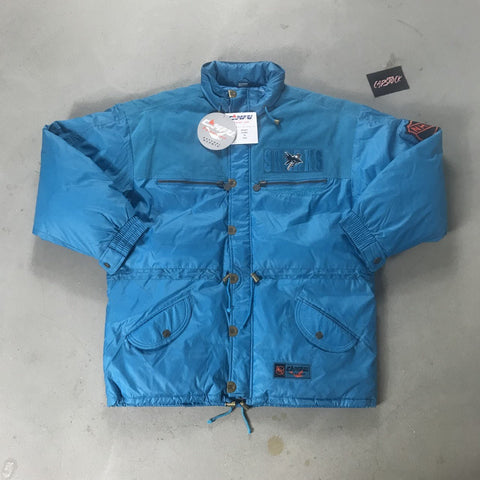 San Jose Sharks Vintage Jacket - vintage starter karlkani sergiotacchini
