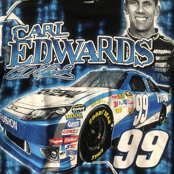 Nascar Vintage Double Print T-Shirt - vintage starter karlkani sergiotacchini