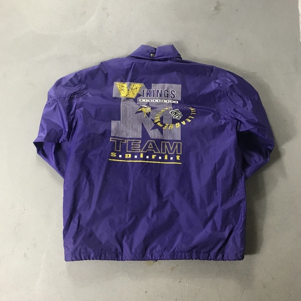 Minnessota Vikings Vintage Windbreaker - vintage starter karlkani sergiotacchini