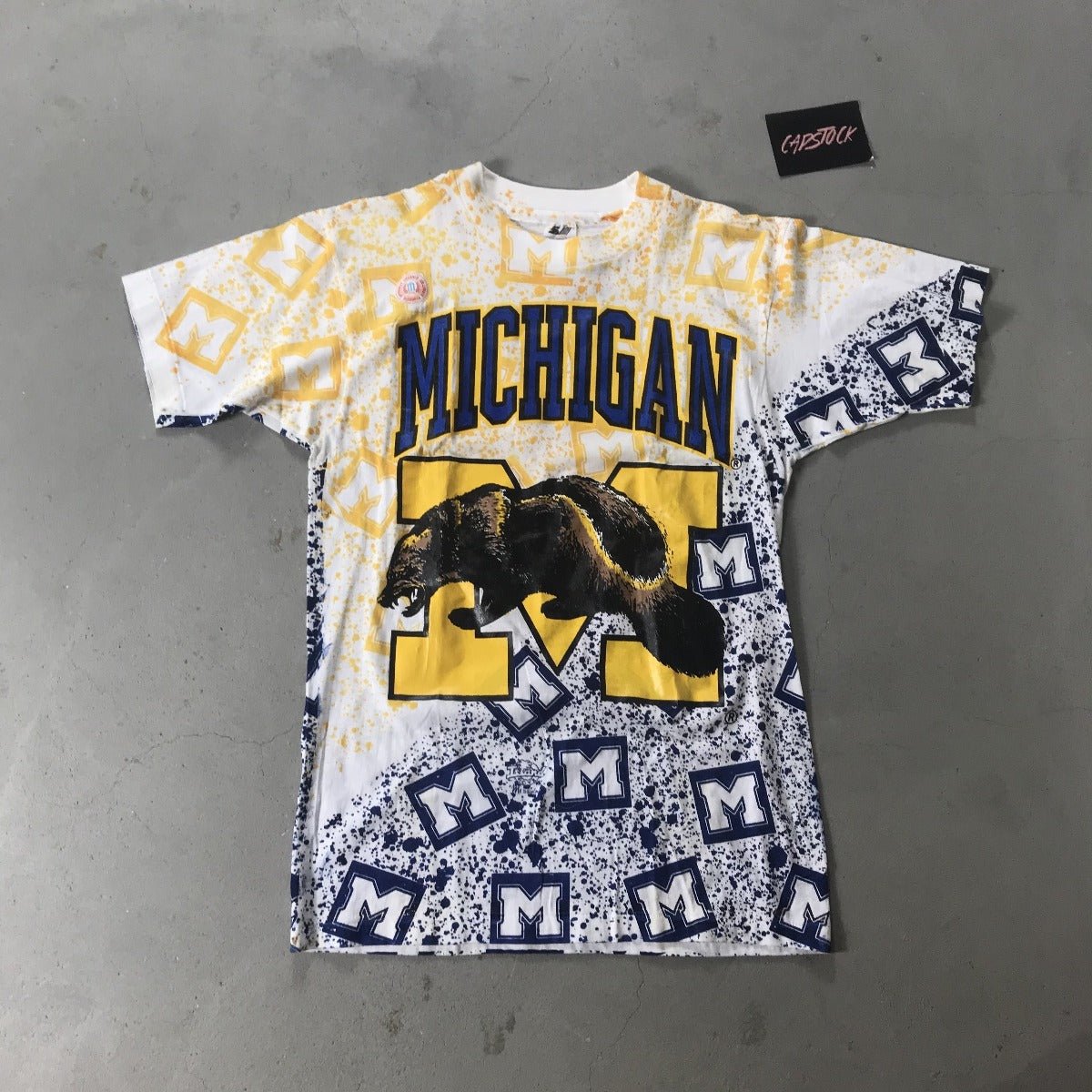 Michigan State Vintage T-Shirt - vintage starter karlkani sergiotacchini