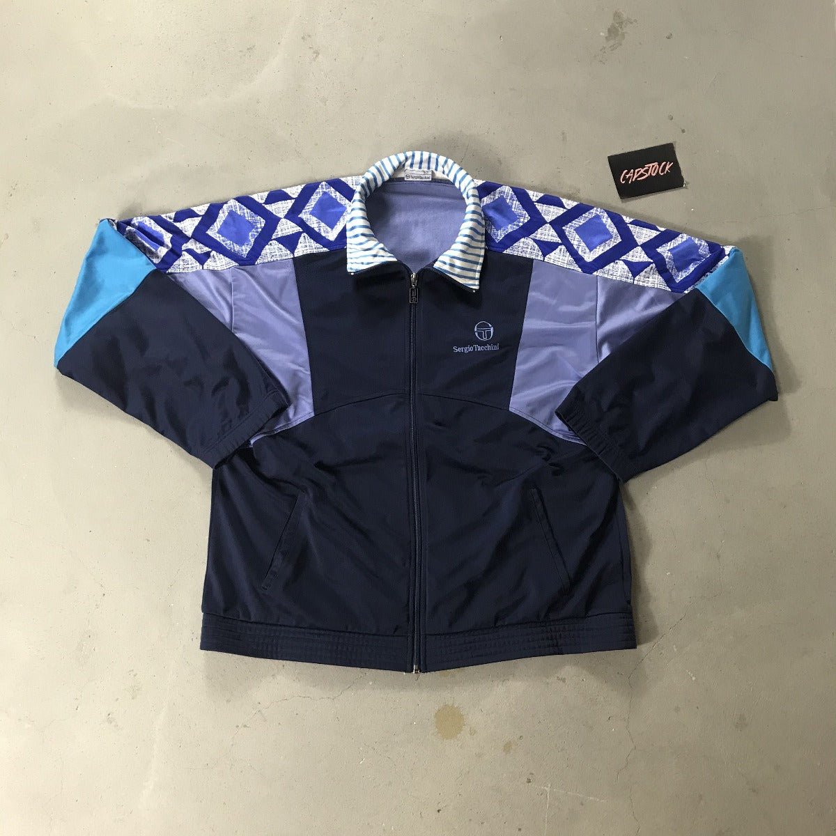 Sergio Tacchini Vintage Track Jacket - vintage starter karlkani sergiotacchini