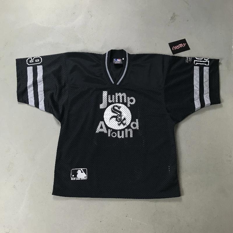 White Sox Jump Around Jersey - vintage starter karlkani sergiotacchini