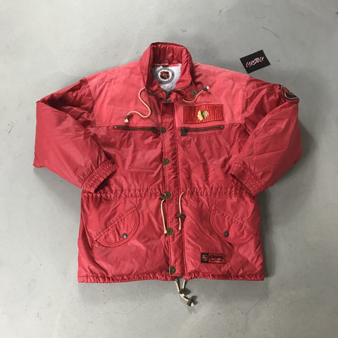 Chicago Blackhawks Vintage Jacket - vintage starter karlkani sergiotacchini