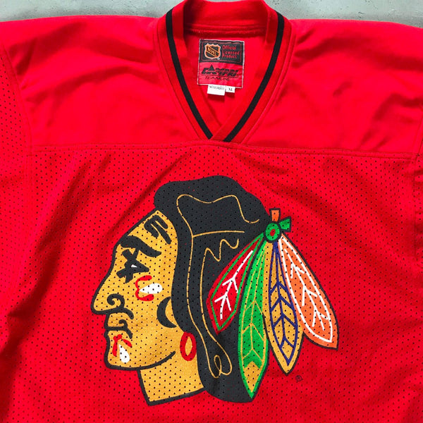 Chicago Blackhawks Vintage Jersey - vintage starter karlkani sergiotacchini