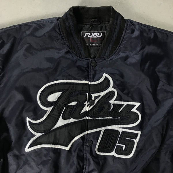 Fubu 05 Vintage Baseball Jacket - vintage starter karlkani sergiotacchini