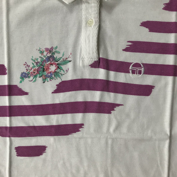 Sergio Tacchini Vintage Polo Shirt - vintage starter karlkani sergiotacchini