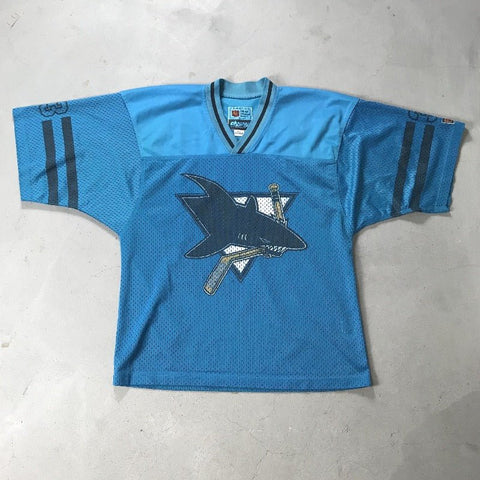 San Jose Sharks Vintage Jersey - vintage starter karlkani sergiotacchini