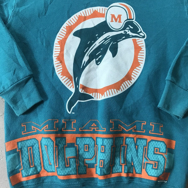 Miami Dolphins Vintage Crewneck - vintage starter karlkani sergiotacchini