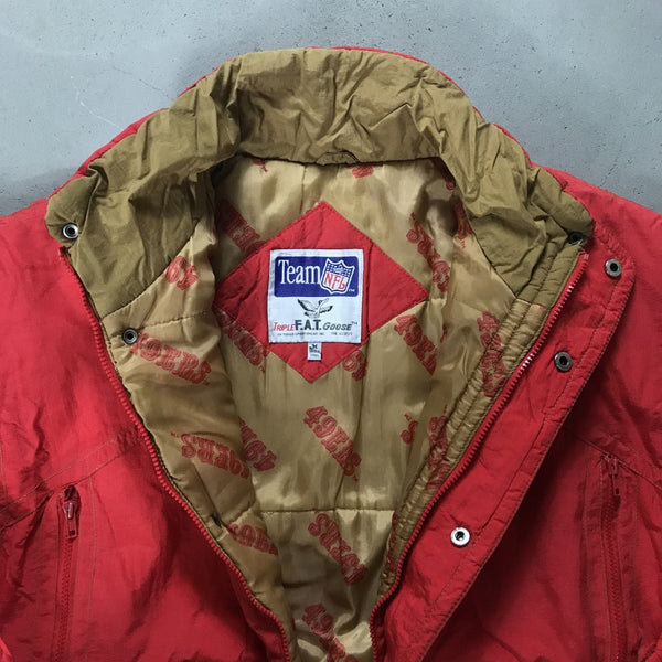 San Francisco 49ers Vintage Parka - vintage starter karlkani sergiotacchini