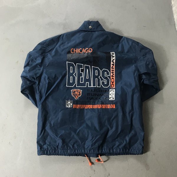Chicago Bears Vintage Windbreaker - vintage starter karlkani sergiotacchini