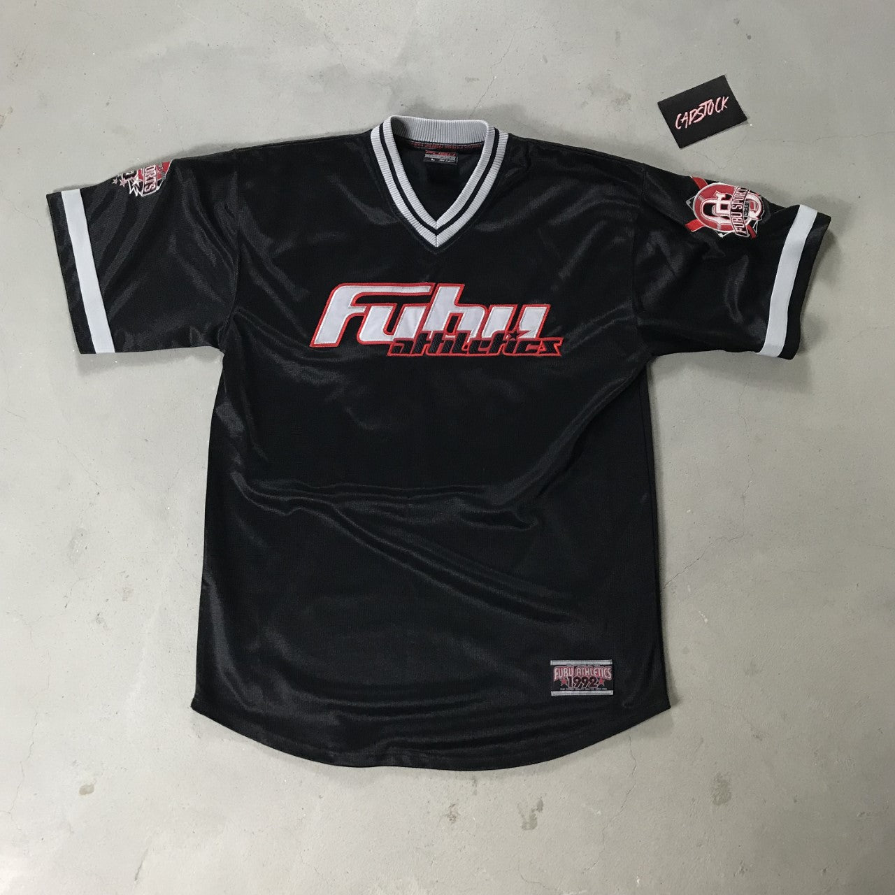 Fubu Athletic Jersey - vintage starter karlkani sergiotacchini