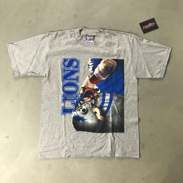 Detroit Lions Vintage T-Shirt - vintage starter karlkani sergiotacchini