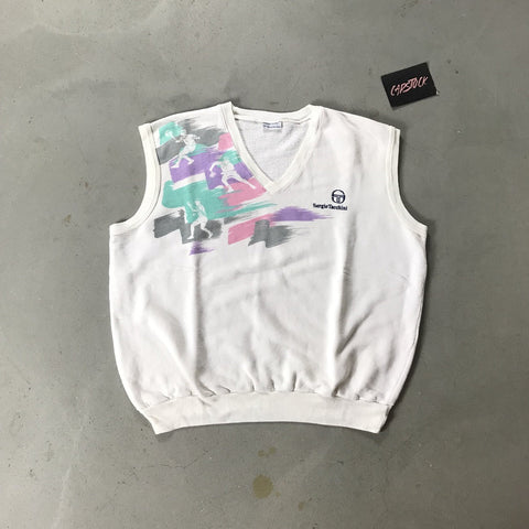 Sergio Tacchini Vintage Vest - vintage starter karlkani sergiotacchini