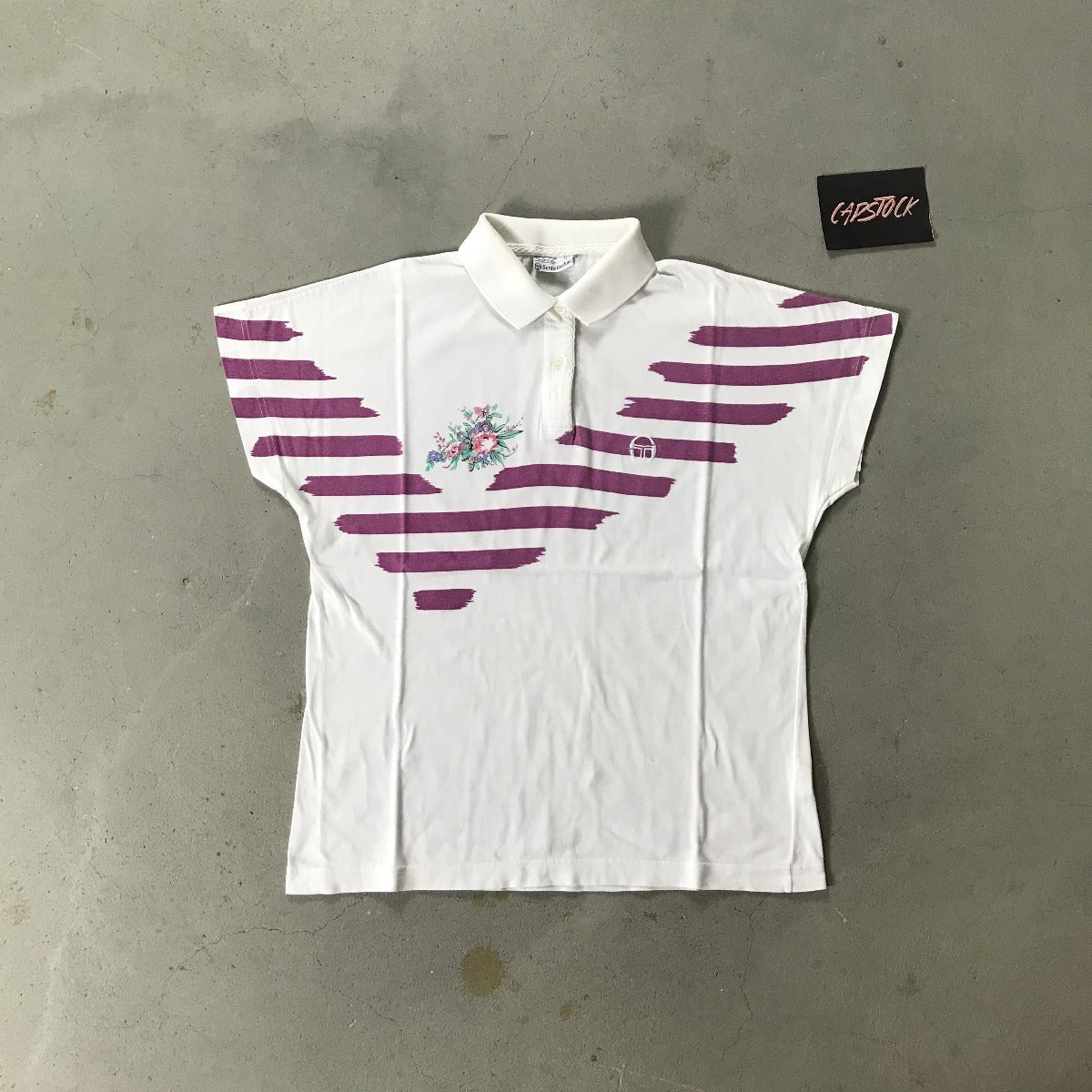 Sergio Tacchini Vintage Polo Shirt - vintage starter karlkani sergiotacchini